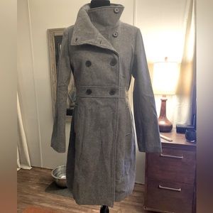 Old Navy wool military style coat